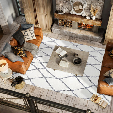 Illi Moroccan Diamond Trellis Area Rug